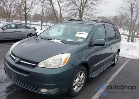 2004 Toyota Sienna Xle Limited z USA, uszkodzony, nr VIN 5TDZA22CX4S137716